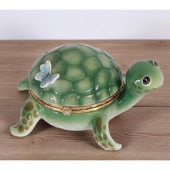 Music Box TURTLE Little Charmer 2007 Ardleigh Elliott A8636 - Picture 1 of 16